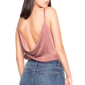 NBD Monica Cowl Back Top